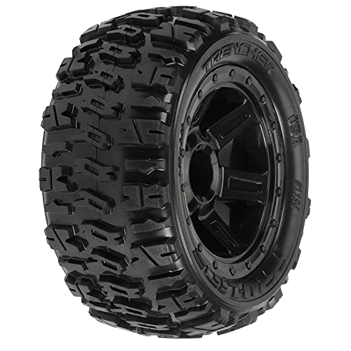 Pro-Line 1/16 Trencher M2 Fr/Rr 2.2" Tires Mounted 12mm Blk Desperado (2) von Pro-Line