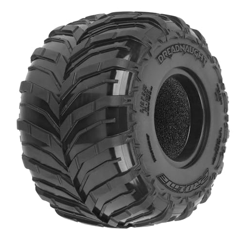 Pro-Line 1/18 Dreadnaught 1.25"/1.75" F/R MT Tires (2): Mini LMT von Pro-Line