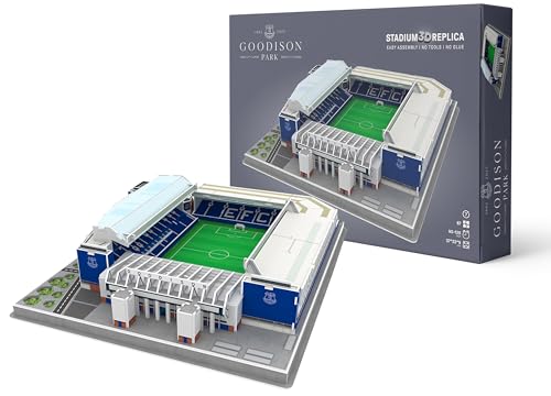 Pro-Lion 3D-Puzzle von Goodison Park – 112 Teile | Home of Everton Football Club | Englische Premier League FC Fußballgeschenke ab 7 Jahren von Pro-Lion
