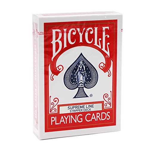 Bicycle Stripper Deck (Supreme Line) - Konisches Trickkartenspiel für Zaubertricks und Zauberartikel, Gimmick Zauberkarten von ProTriXX