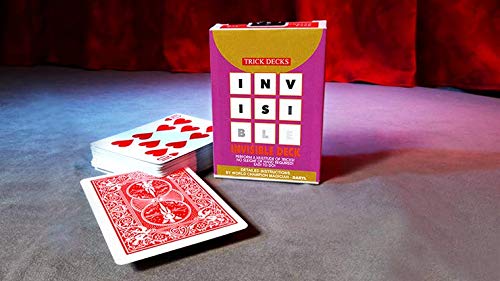 Mandolin Invisible Deck Zaubertrick | Unsichtbares Kartenspiel mit deutschsprachiger Anleitung | Verblüffendes Imaginäres Kartendeck | Mental-Magie für Anfänger und Profis von ProTriXX