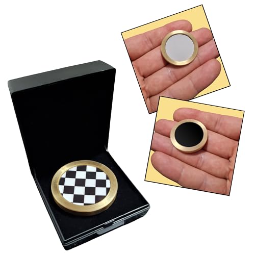 ProTriXX Schach-Chip - Made in Germany Zaubertrick aus hochwertigem Messing | Farbe verwandeln | Magic Coloring Chip | Zauberartikel inkl. Deutscher Anleitung & Video-Instruktionen ProTriXX Schach-Chip - Made in Germany Zaubertrick aus hochwertigem Messing | Farbe verwandeln | Magic Coloring Chip | Zauberartikel inkl. Deutscher Anleitung & Video-Instruktionen von ProTriXX
