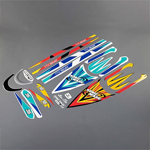 Proboat Decal Set, T1/T2: Sonicwake 36 V2 Proboat Decal Set, T1/T2: Sonicwake 36 V2 von Proboat