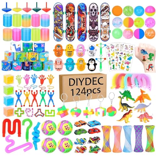 124 Stück Party Kindergeburtstag Gastgeschenke Set, Party Favor Spielzeug, Kleinspielzeug Set, Kindergeburtstag Mitgebsel Set, Party Spielzeug, Party Favor Set Junge Mädchen Geburtstag Gastgeschenke 124 Stück Party Kindergeburtstag Gastgeschenke Set, Party Favor Spielzeug, Kleinspielzeug Set, Kindergeburtstag Mitgebsel Set, Party Spielzeug, Party Favor Set Junge Mädchen Geburtstag Gastgeschenke von Probuk