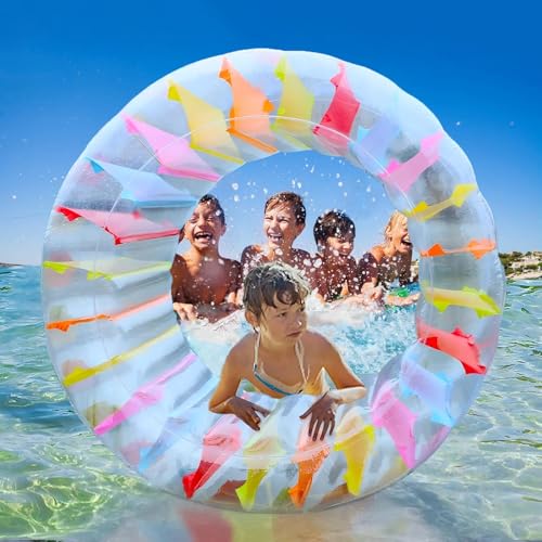 Probuk Aufblasbare Wasserrolle,120cm Riesiges aufblasbares Rad,Aufblasbare Wasserrolle,Aufblasbares Spielzeug, lustig,Geeignet für Schwimmbad,Strand,Park und Rasen Probuk Aufblasbare Wasserrolle,120cm Riesiges aufblasbares Rad,Aufblasbare Wasserrolle,Aufblasbares Spielzeug, lustig,Geeignet für Schwimmbad,Strand,Park und Rasen von Probuk