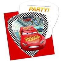 Cars 3 Einladungen, 6er von Procos