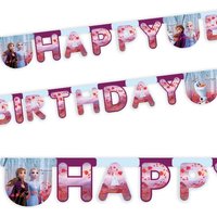 Frozen 2 - Buchstabenkette Happy Birthday, 1 Stk, 2m Frozen 2 - Buchstabenkette Happy Birthday, 1 Stk, 2m von Procos