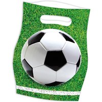 Fußball Mitgebseltüten, 6 Stk., 16cm x 23cm Fußball Mitgebseltüten, 6 Stk., 16cm x 23cm von Procos