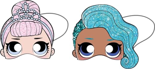 Generique - L.O.L. Surprise! Glam Masken, 6 Stück von Procos