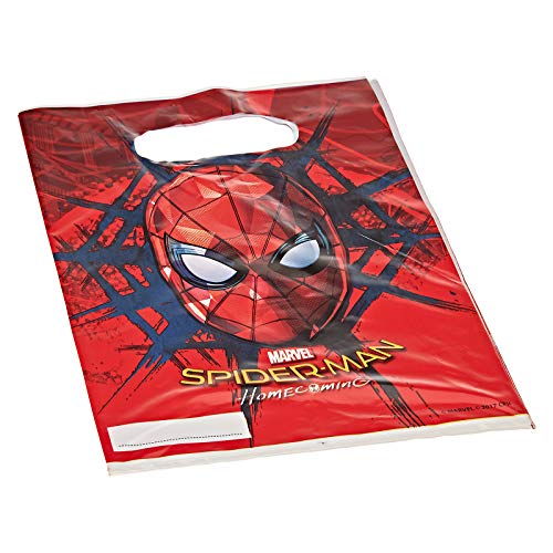 Generique - Spiderman-Geschenktüten 6 Stück bunt von Procos