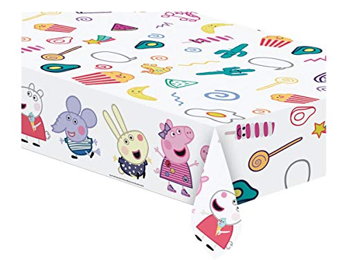 Kunststoff-Tischdecke 120x180cm Peppa Wutz Messy Play Mehrfarbig Kunststoff-Tischdecke 120x180cm Peppa Wutz Messy Play Mehrfarbig von Procos