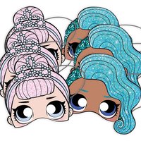 LOL Surprise Partymasken, 6 Stk LOL Surprise Partymasken, 6 Stk von Procos