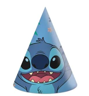 PROCOS Stitch FSC-Papier-Partyhüte, 6 Stück von Procos