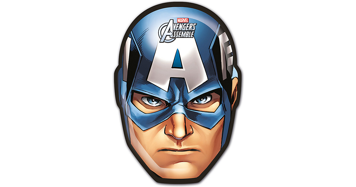 Papp-Partyteller Marvel Avengers Power, gestanzt, 4 Stück von Procos