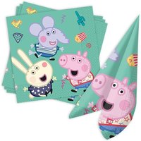 Peppa Pig Servietten, 20er Pck, 33cm x 33cm Peppa Pig Servietten, 20er Pck, 33cm x 33cm von Procos