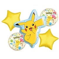 Pokémon Folienballons Bouquet 60x77cm und 4x46cm 5 Ballons Pokémon Folienballons Bouquet 60x77cm und 4x46cm 5 Ballons von Procos