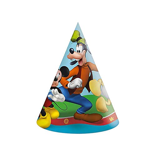 Procos 35067 Mickey Papier Caps, Cartoon, Mehrfarbig, One Size von Procos