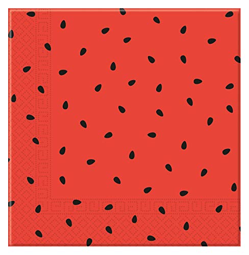 Procos 89408 - Servietten Wassermelone, 20 Stück, Größe 33 x 33 cm, Mundtuch, Kindergeburtstag, Partygeschirr, Tischdekoration, Mottoparty Procos 89408 - Servietten Wassermelone, 20 Stück, Größe 33 x 33 cm, Mundtuch, Kindergeburtstag, Partygeschirr, Tischdekoration, Mottoparty von Procos