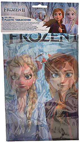 Procos 91129 - Party-Tischdecke Frozen 2, Größe 120 x 180 cm, abwischbar, mehrfach verwendbar, Tischtuch, Dekoration, Geburtstag, Mottoparty Procos 91129 - Party-Tischdecke Frozen 2, Größe 120 x 180 cm, abwischbar, mehrfach verwendbar, Tischtuch, Dekoration, Geburtstag, Mottoparty von Procos