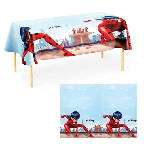 Procos 91347 - Tischdecke mit Kunststoff-Folie, Miraculous Ladybug, Kindergeburtstag Procos 91347 - Tischdecke mit Kunststoff-Folie, Miraculous Ladybug, Kindergeburtstag von Procos