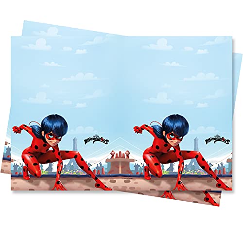 Procos 91347 - Tischdecke mit Kunststoff-Folie, Miraculous Ladybug, Kindergeburtstag Procos 91347 - Tischdecke mit Kunststoff-Folie, Miraculous Ladybug, Kindergeburtstag von Procos