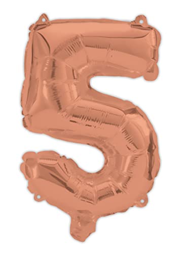 Procos 92481 - Folienballon Zahl, Rosegold, Größe 95 cm, Helium, Zahlenballon, Geburtstag, Dekoration, Jubiläum, Party Procos 92481 - Folienballon Zahl, Rosegold, Größe 95 cm, Helium, Zahlenballon, Geburtstag, Dekoration, Jubiläum, Party von Procos
