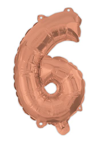 Procos 92482 - Folienballon Zahl, Rosegold, Größe 95 cm, Helium, Zahlenballon, Geburtstag, Dekoration, Jubiläum, Party Procos 92482 - Folienballon Zahl, Rosegold, Größe 95 cm, Helium, Zahlenballon, Geburtstag, Dekoration, Jubiläum, Party von Procos