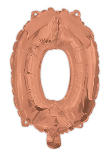 Procos 92486 - Folienballon Zahl, Rosegold, Größe 95 cm, Helium, Zahlenballon, Geburtstag, Dekoration, Jubiläum, Party Procos 92486 - Folienballon Zahl, Rosegold, Größe 95 cm, Helium, Zahlenballon, Geburtstag, Dekoration, Jubiläum, Party von Procos