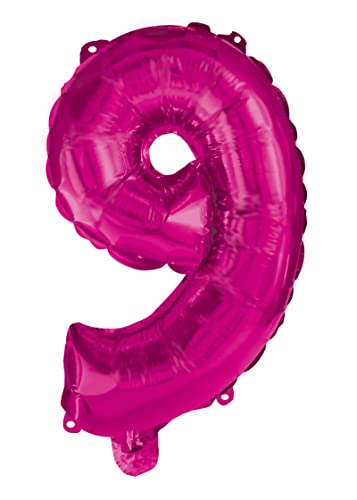 Procos 92495 - Folienballon Zahl, Pink, Größe 95 cm, Helium, Zahlenballon, Geburtstag, Dekoration, Jubiläum, Party Procos 92495 - Folienballon Zahl, Pink, Größe 95 cm, Helium, Zahlenballon, Geburtstag, Dekoration, Jubiläum, Party von Procos