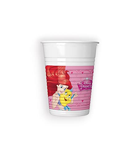 Procos 93552 - Party-Becher Princess Dreaming, 8 Stück, Füllmenge 200 ml, aus Plastik, Party-Geschirr, Geburtstag, Mottoparty Procos 93552 - Party-Becher Princess Dreaming, 8 Stück, Füllmenge 200 ml, aus Plastik, Party-Geschirr, Geburtstag, Mottoparty von Procos