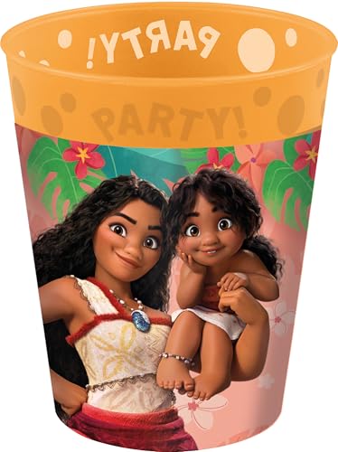 Procos 97210 - Mehrwegbecher Moana, 4 Stück, Fassungsvermögen 250 ml, wiederverwendbar, Partygeschirr Procos 97210 - Mehrwegbecher Moana, 4 Stück, Fassungsvermögen 250 ml, wiederverwendbar, Partygeschirr von Procos