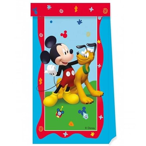 Procos Folat 93828P Partytüten FSC 4 Stück-Kindergeburtstag Mitgebsel Tüten Mouse Geburtstagsfeier zubehör Wiederverwendbare Kinder Mickey Party Boxen, Mehrfarben Procos Folat 93828P Partytüten FSC 4 Stück-Kindergeburtstag Mitgebsel Tüten Mouse Geburtstagsfeier zubehör Wiederverwendbare Kinder Mickey Party Boxen, Mehrfarben von Procos