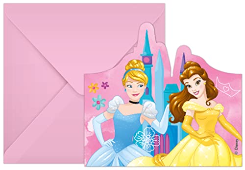Folat 93945P Einladungskarten FSC Princess - 6 Stück Folat 93945P Einladungskarten FSC Princess - 6 Stück von Procos