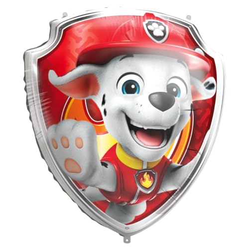 Procos - Supergroßer Folienballon Marshall Paw Patrol, Ballon für Luft oder Helium Füllung, Geschenk, Dekoration von Procos