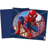 Spiderman Crime Fighters Einladungskarten inkl. Umschläge, 6er Pack Spiderman Crime Fighters Einladungskarten inkl. Umschläge, 6er Pack von Procos