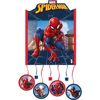 Spiderman Crime Fighters Zugpinata aus Pappe, 21cm x 26,5cm von Procos