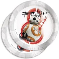 Star Wars Episode 8 Rebels Partyteller, 8 Stk, 22cm Star Wars Episode 8 Rebels Partyteller, 8 Stk, 22cm von Procos
