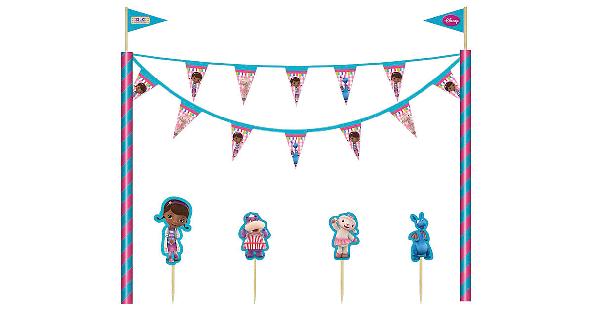 Tortendekorationsset Disney Doc McStuffins , 5-tlg. blau Tortendekorationsset Disney Doc McStuffins , 5-tlg. blau von Procos