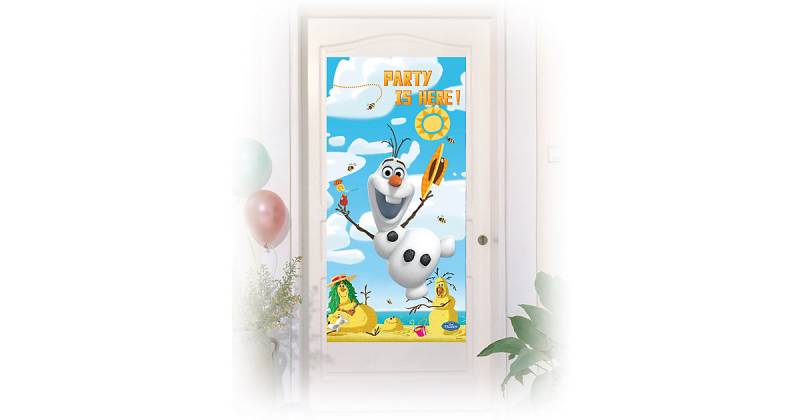 Türposter Disney Die Eiskönigin Olaf Summer, 76 x 152 cm mehrfarbig Modell 1 von Procos