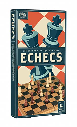 ECHECS Vintage Holz von Professor PUZZLE