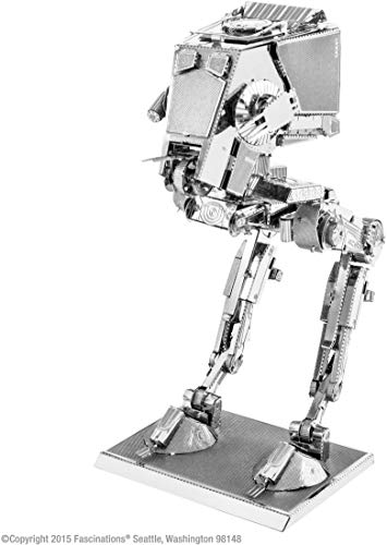 Fascinations Metal Earth MMS261 - 502657, Star Wars AT-ST, Konstruktionsspielzeug, 2 Metallplatinen, ab 14 Jahren von Metal Earth