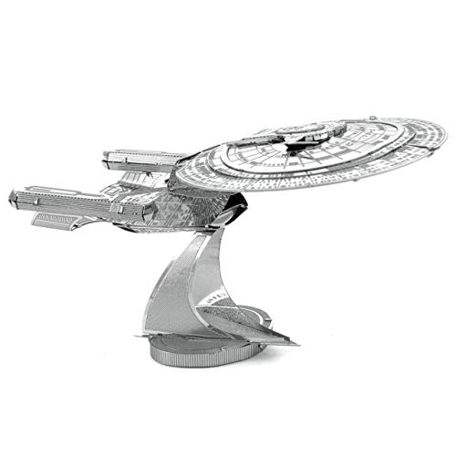 Fascinations Metal Earth MMS281 - 502672, Star Trek NCC 1701-D USS Enterprise, Konstruktionsspielzeug, 2 Metallplatinen, ab 14 Jahren Fascinations Metal Earth MMS281 - 502672, Star Trek NCC 1701-D USS Enterprise, Konstruktionsspielzeug, 2 Metallplatinen, ab 14 Jahren von Professor PUZZLE