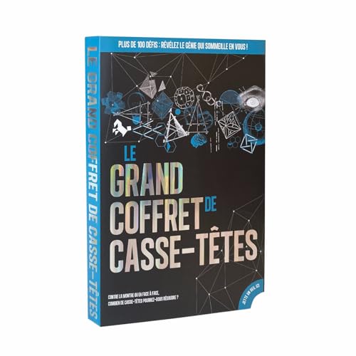Professor PUZZLE PP12276 Großes Set – mehr Herausforderungen des einfachen bis komplexesten Niveaus – 4 Metall – 2 Puzzles aus Holz – 1 Tangram – 30 Alumetten – 100 Herausforderungskarten Professor PUZZLE PP12276 Großes Set – mehr Herausforderungen des einfachen bis komplexesten Niveaus – 4 Metall – 2 Puzzles aus Holz – 1 Tangram – 30 Alumetten – 100 Herausforderungskarten von Professor PUZZLE