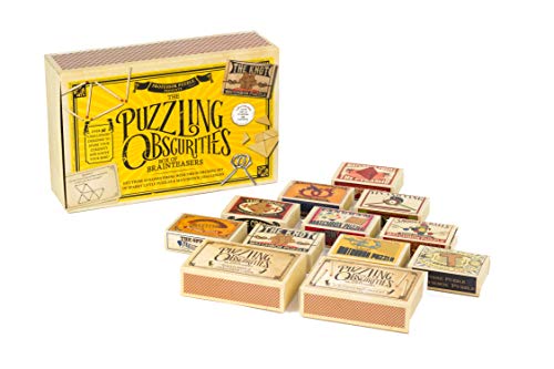 Professor PUZZLE Puzzling Obscurities Puzzle, gelb, Brain Training von Professor PUZZLE