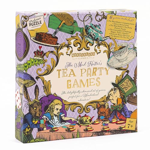 Professor PUZZLE The Mad Hatter's Tea Party Games von Professor PUZZLE