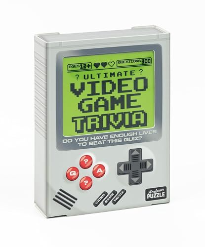 Professor PUZZLE Video Game Trivia - 300 Question Video Game Trivia Quiz Game for the whole family Professor PUZZLE Video Game Trivia - 300 Question Video Game Trivia Quiz Game for the whole family von Professor PUZZLE