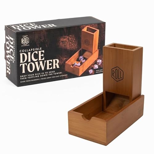 Professor Puzzle - Magnetischer Würfelturm aus Bambus – einfache und schnelle Montage – kompaktes Format – Würfel Nicht im Lieferumfang enthalten Professor Puzzle - Magnetischer Würfelturm aus Bambus – einfache und schnelle Montage – kompaktes Format – Würfel Nicht im Lieferumfang enthalten von Professor PUZZLE