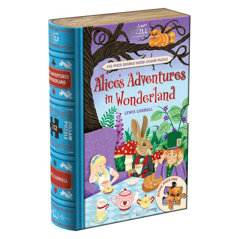 Professor Puzzle Puzzle Recto-Verso - Alice Au Pays Des Merveilles 252 Teile Puzzle Professor-Puzzle-JL5209 von Professor Puzzle