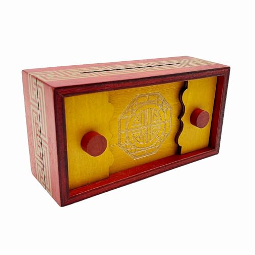Kaiser-Truhe Geschenkbox-Puzzle | Gehirn-Teaser-Box für Geschenkkarten, Geld, kunstvoll gefertigtes Holzpuzzle Kaiser-Truhe Geschenkbox-Puzzle | Gehirn-Teaser-Box für Geschenkkarten, Geld, kunstvoll gefertigtes Holzpuzzle von Project Genius