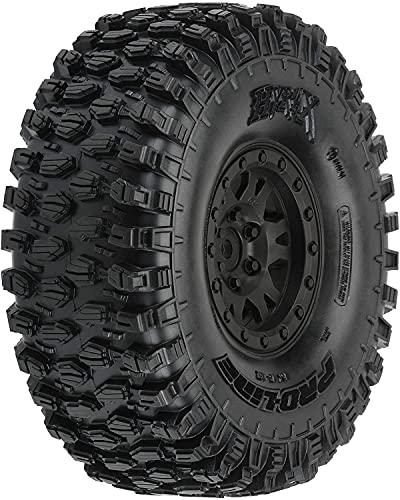 Pro-Line 1/10 Hyrax G8 F/R 1.9" Crawler Tires Mounted 12mm Black Impulse (2) von Proline